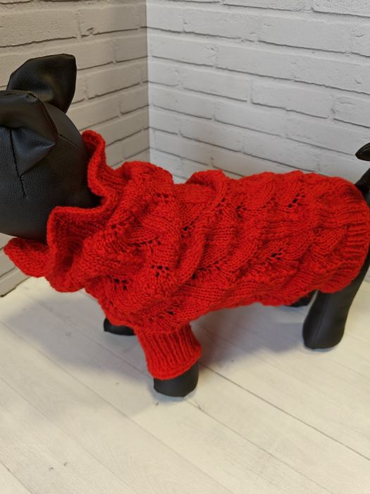 Вязаная одежла для собак