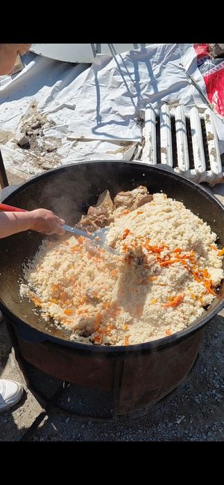 Аспаз. Палаушы. Буктырма шашпа палау