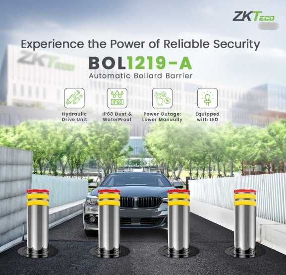 Противотаранный боллард ZKTeco BOL1219-А