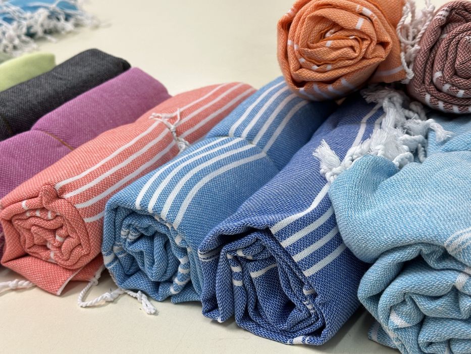 Памучни Плажни кърпи пещемал 100% памук