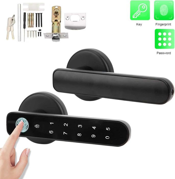 Aqlli elektron eshik qulfi. Model: Anju Smart Lock, F-01