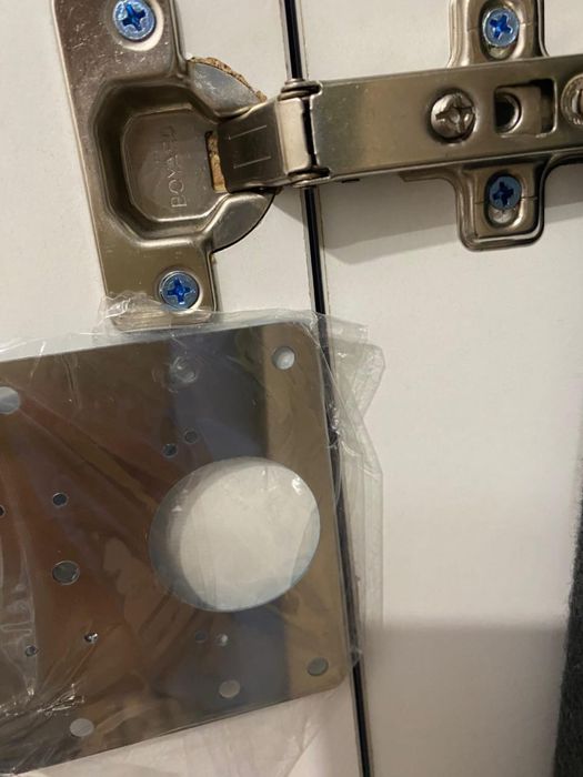 Накладки для ремонта петель, новые