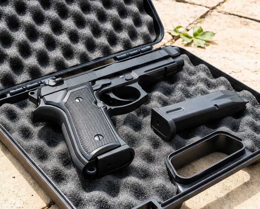 Pistol [Pachet Complet!!] - 2,5 Jouli - MODIFICAT cu Gaz + Munitie NOU
