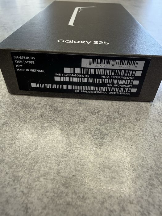 Samsung S25 512/12GB Нов Б-106014