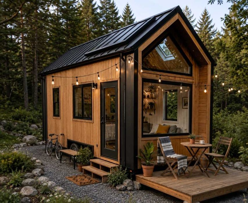 Cabana mobila, unica. Proiect de vis!