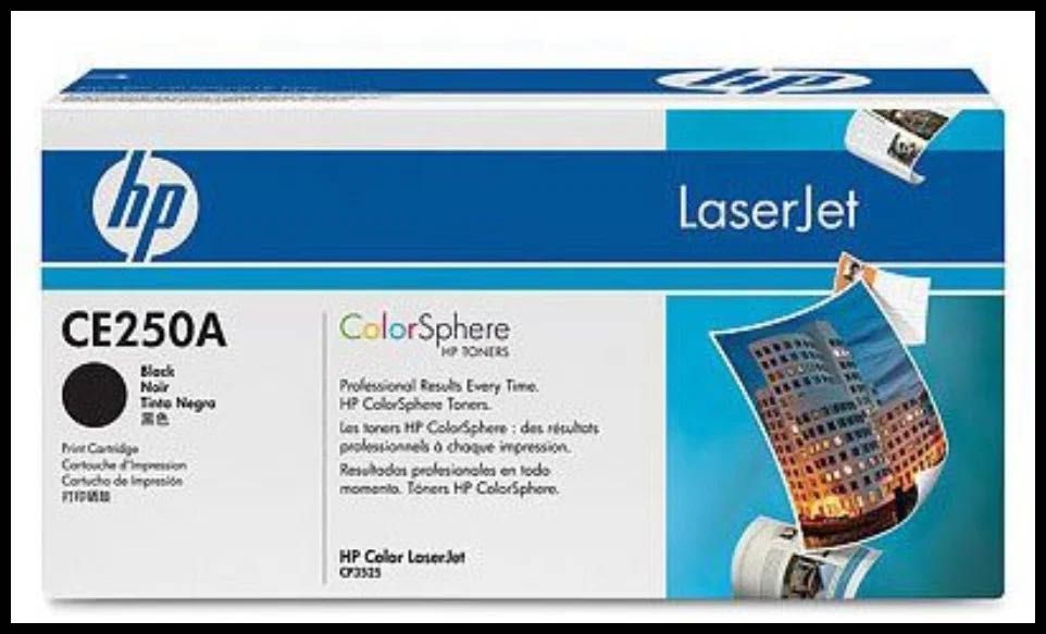 Новые тонер-картриджи CE250A, CE251A, CE252A, CE253A, CE743A,