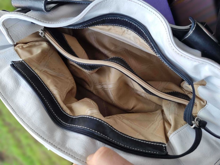 Дамска чанта Fabiana от естествена кожа