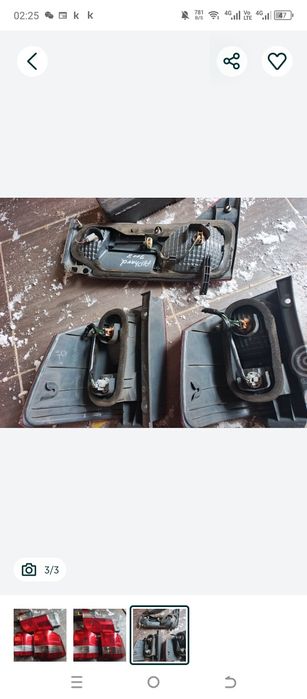 Toyota Alphard дорест задний фар