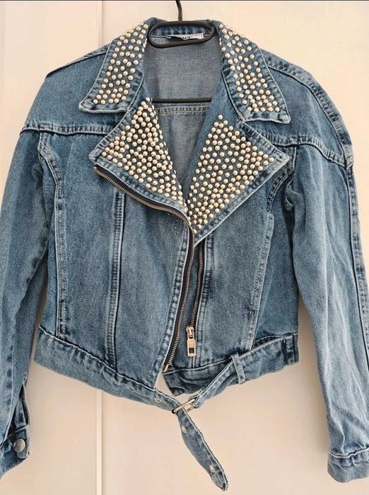 Geaca blugi light blue S