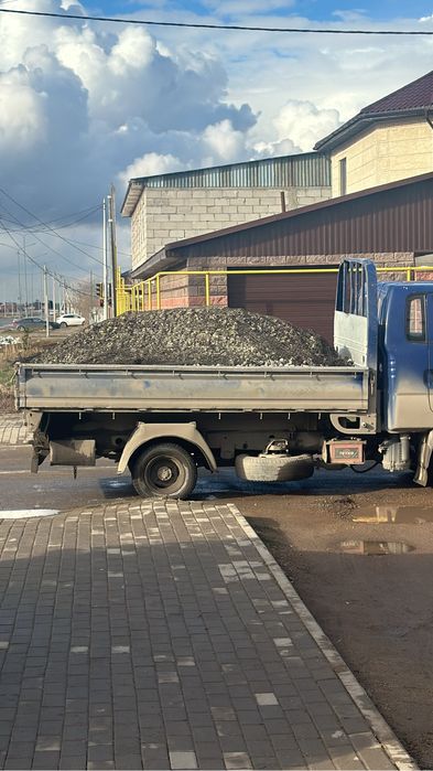Щебень песок отсев перегной чернезом