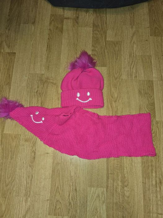 Set fetițe și baieti caciula+ fular