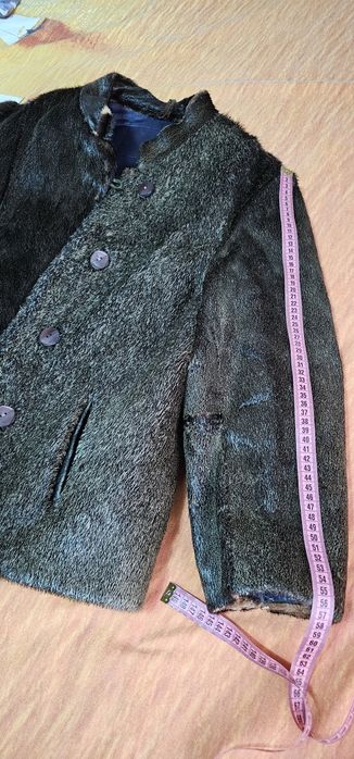 Haina dama din blana naturala de foca