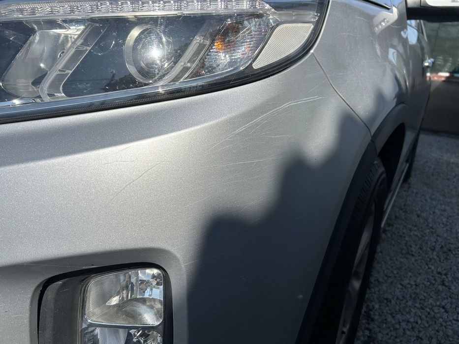 Bara fata Kia Sorento II Facelift 2012 - 2014 ARGINTIU (1332) model fara spalatoare far