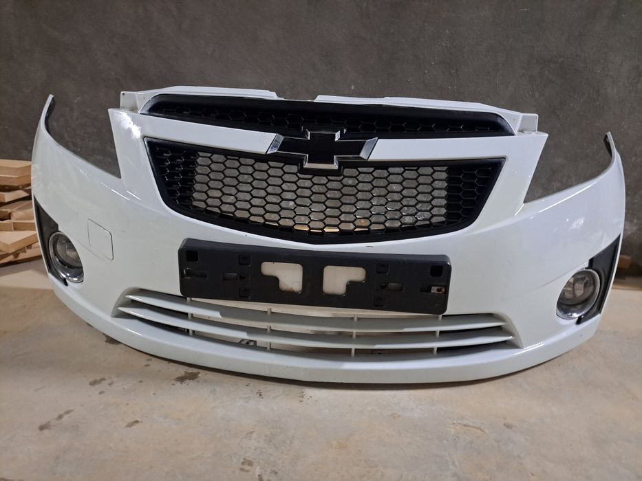 Спарк бампер  стальной ок ранг