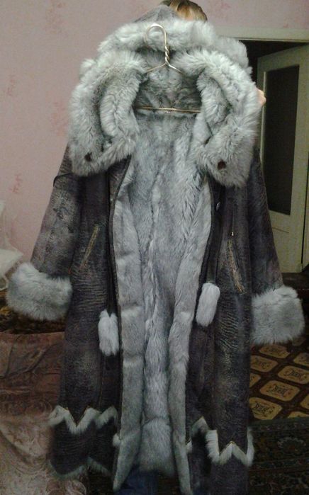 Дублёнка из искусственного меха