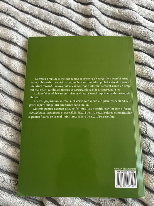 Vand Carti Pregatire Bacalaureat Limba Romana