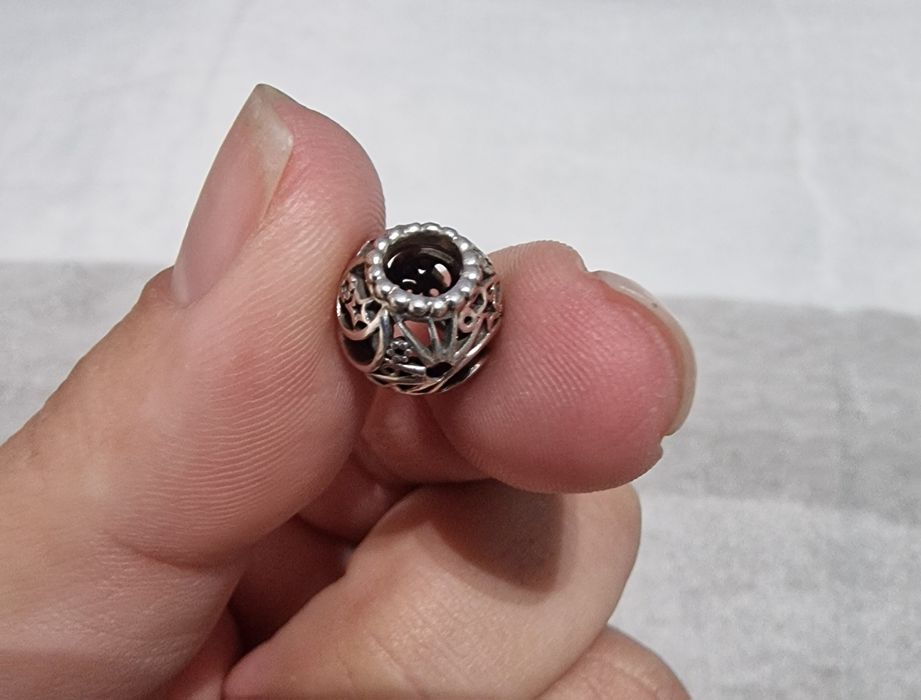 Talisman Pandora Openwork Soare, Stele și Lună