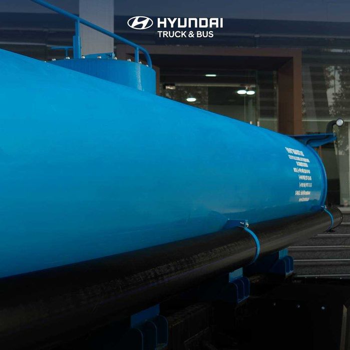 Автоцистерна для технической воды 4 м³ HYUNDAI EX8