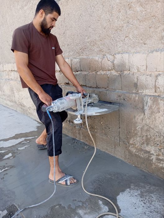 Beton kesish , teshish , buzish, betondan eshik deraza ochish transha
