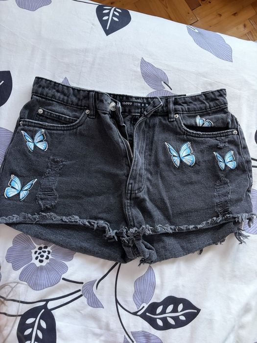 Къси дънкови панталонки