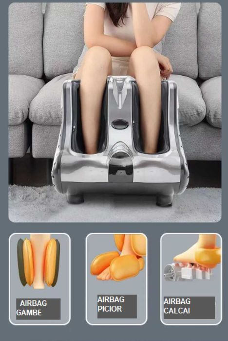 Aparat ortosan de masaj picioare, Gambe si Tălpi, 3 Viteze,PRET FIX