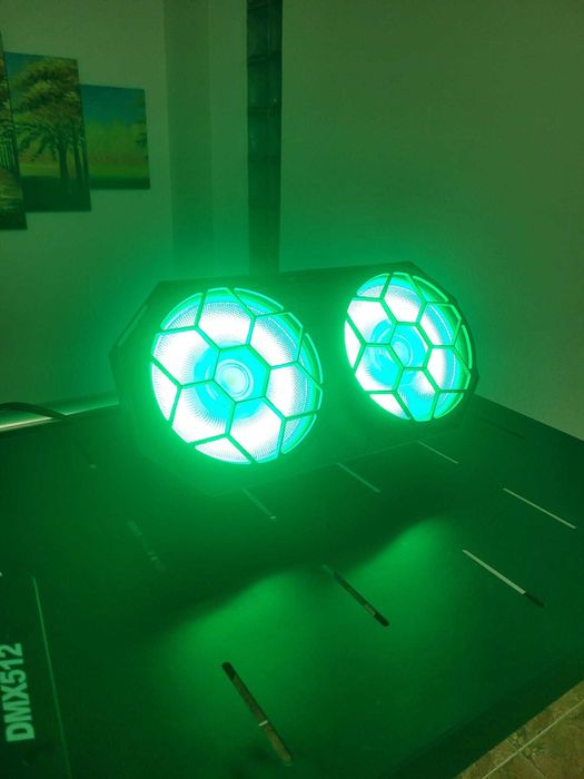 OFERTA Lumini disco 260W blinder 100W cob + led RGB disco dj formatii