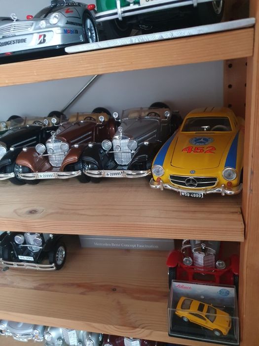 Machete 1:18,1:20 Mercedes 500k,SSKL ,Maisto,Burago