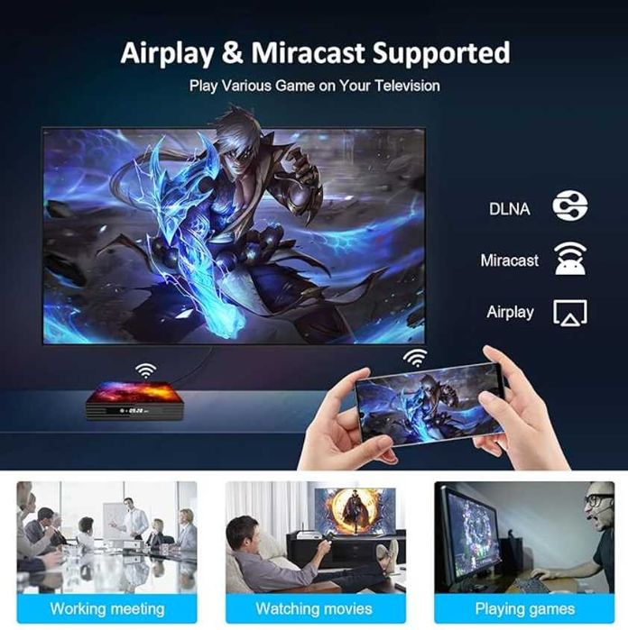 Android TV Box W2 4GB RAM 128GB ROM Android 12