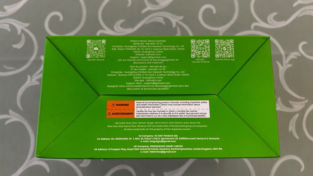 Xbox Gamesir G7 SE Контролер - Син цвят - Чисто Нов