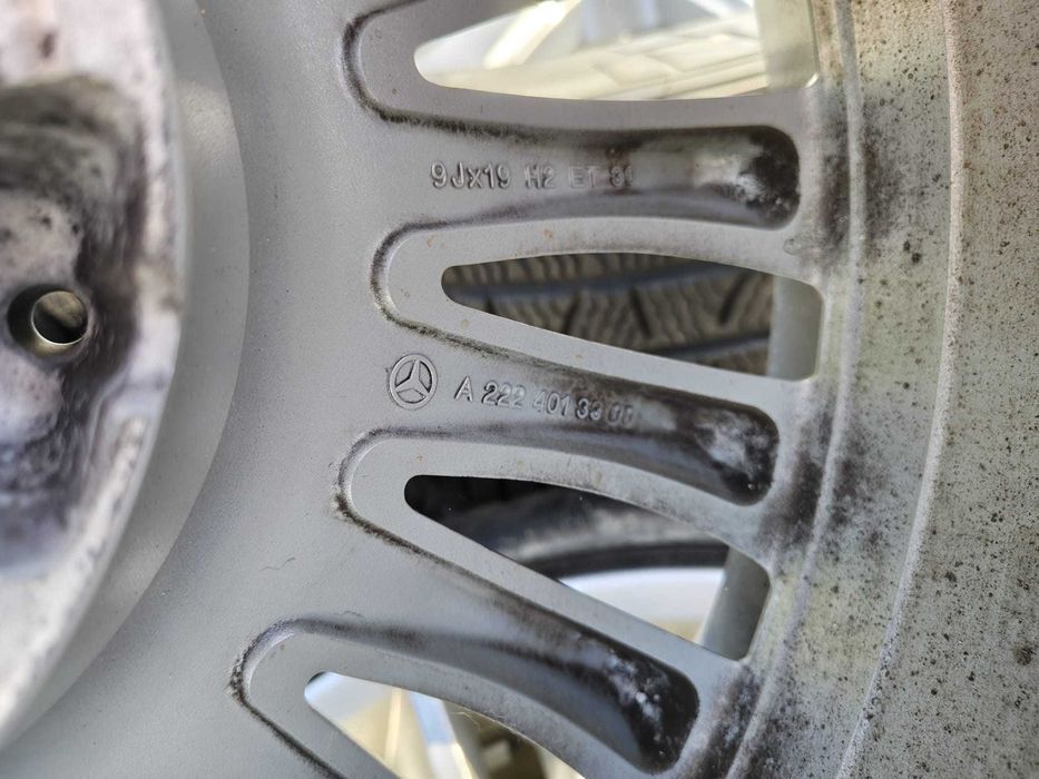 Jante Mercedes S Class W222 C217 Anvelope iarna noi Pirelli 245 45 R19