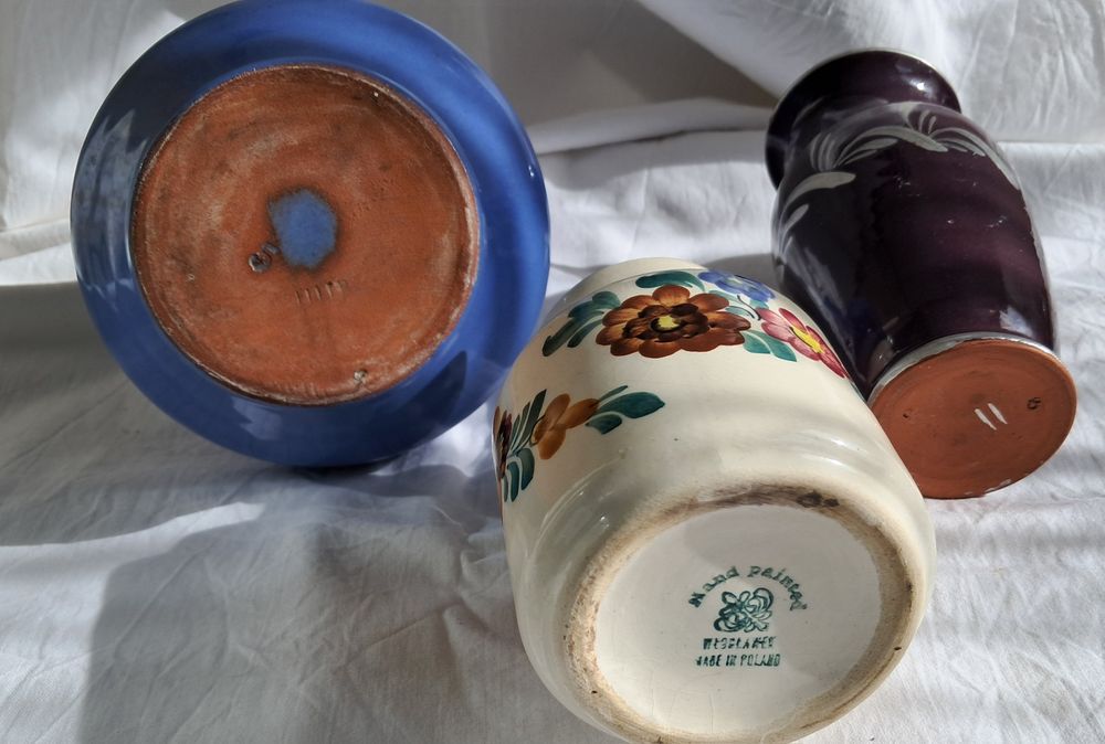 Комплект вазички - керамика, порцелан