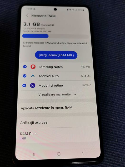 Vand SAMSUNG Note 10 Lite