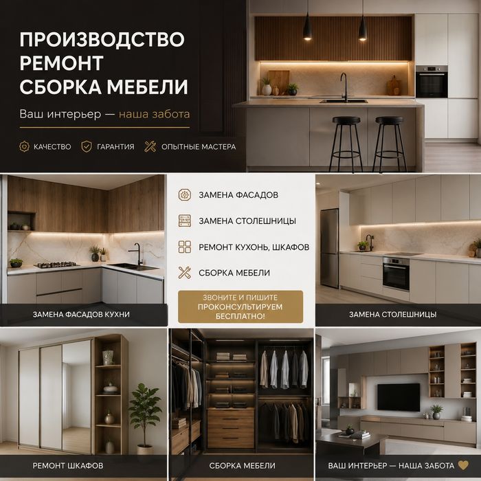 Мебель на заказ Есик, Талгар