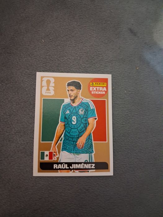 Raul Jimenez Extra Sticker Bronze Fifa Panini