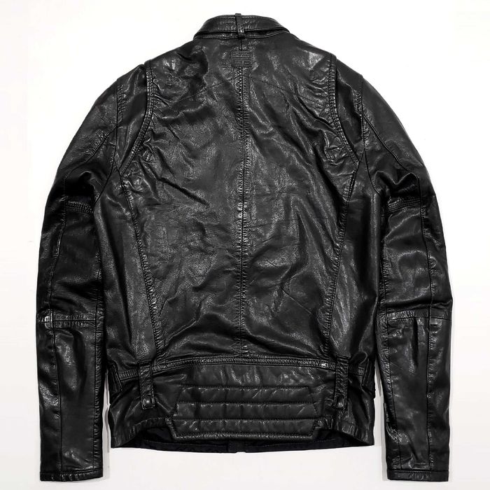 G-STAR RAW Chopper Leather Jacket Оригинално Кожено Яке S