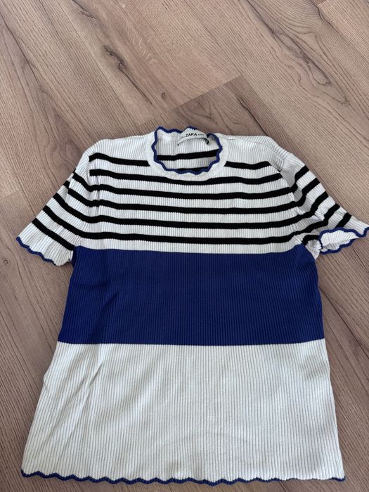 Блузи ZARA с къс ръкав