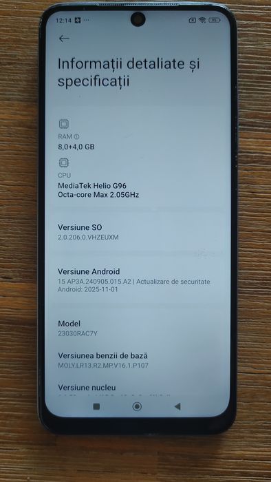 Redmi Note 12 S  256 G