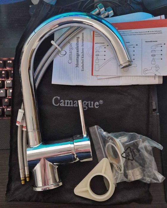 Baterie bucătărie Camargue Merida Chrome