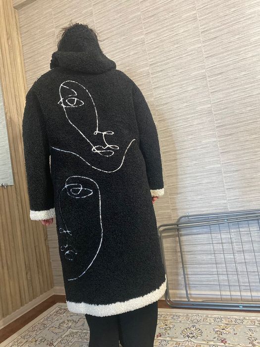 Продается шуба двусторонняя б/у