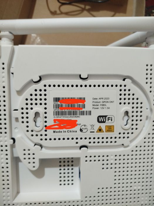 Zte F680L gpon модем. 2.4 ГГц 5 ГГц да ишлиди.