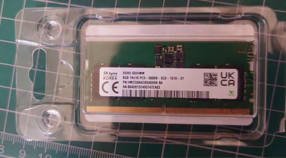 Оперативная память DDR 5 5600 8GB SO-DIMM