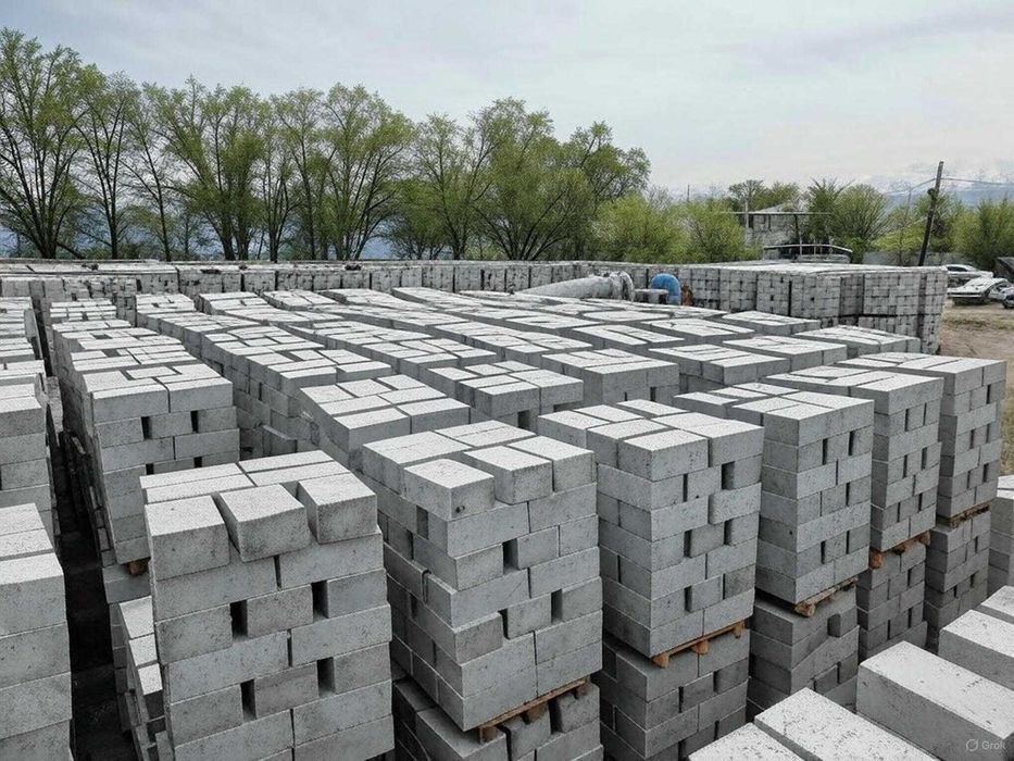 Полистиролбетонные блоки в Алматы. Газоблочный кирпич высшего качества
