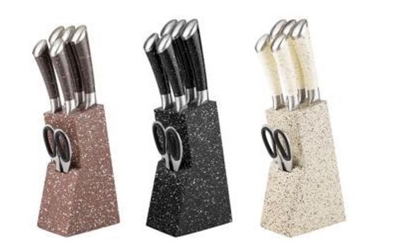 Наборы кухонных ножей.