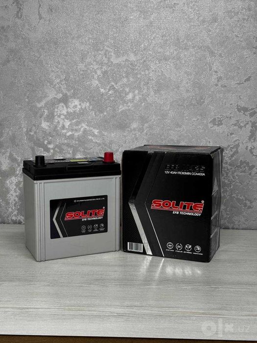 Akkumulyator Solite EFB M42S 40Ah 400A Koreya (Spark, Matiz, Damas)