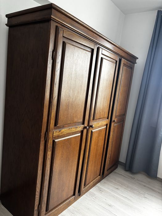 Mobilier dormitor stejar masiv