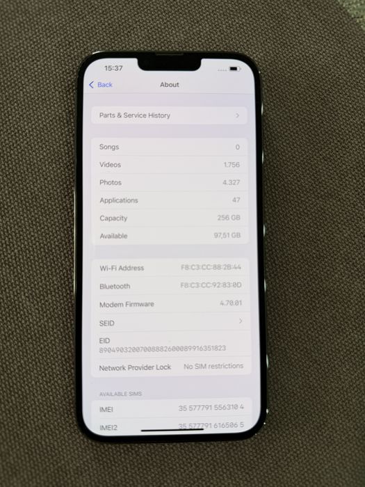 Iphone 13 Pro Max Graphite