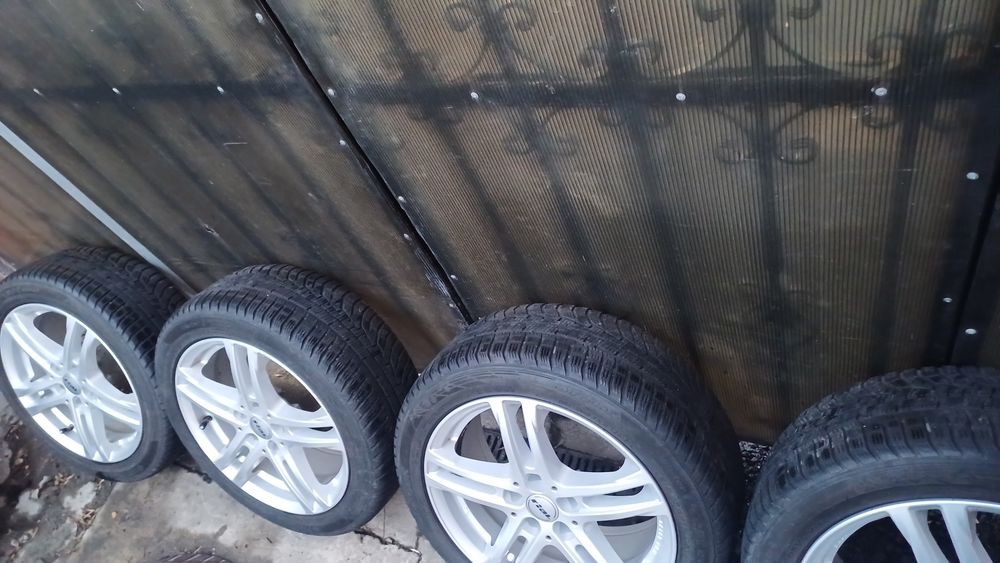 Jante magneziu Rial vw,skoda cu cauciucuri 5x112 pe 17 Import Germania