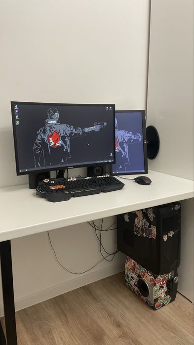 Игровой сетап (компьютер, монитор и периферия)