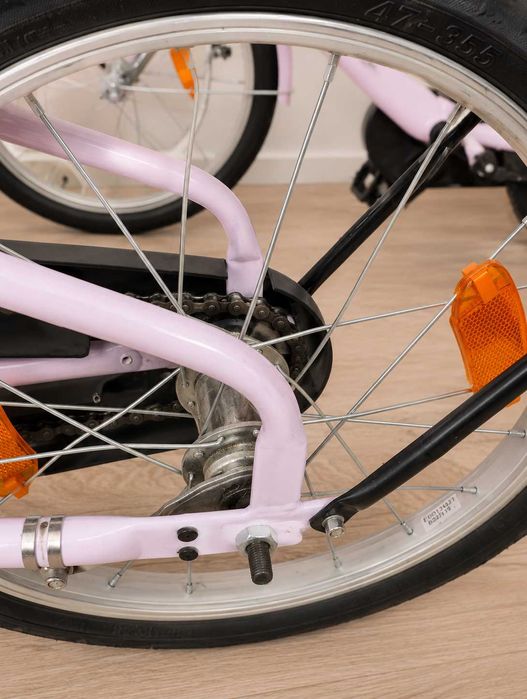 Детски велосипед Kikkaboo Kikkaride 16" с кошница и багажник – отлично състояние 2 броя