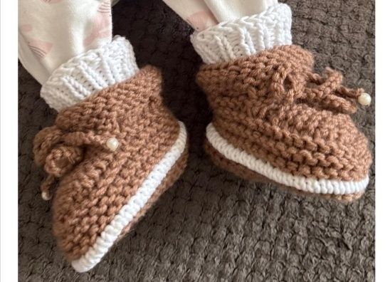 Пинетки вязанные